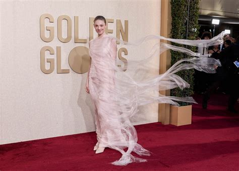 abito prada golden globe|golden globes winners 2024.